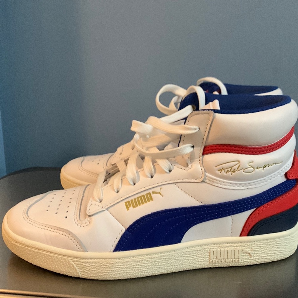 Worn once, Puma Ralph Sampson Special Edition High Top sneakers